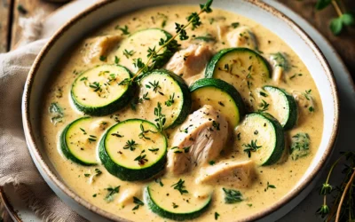 Krämig Kycklinggryta med Zucchini – Ett LCHF-Recept